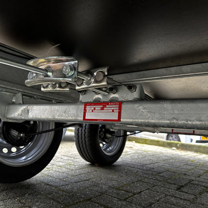 Cantonal Remgarnituur Tandemas M10 2 mtr lengte draadeind compleet