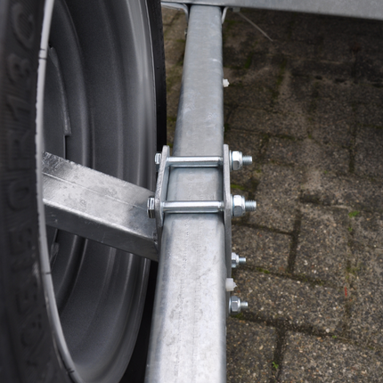 Cantonal Reservewielhouder voor disselmontage - vanaf 10 inch