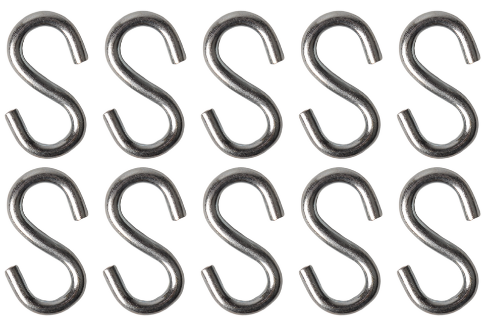 Cantonal S-haak 35x4 mm - 10 stuks