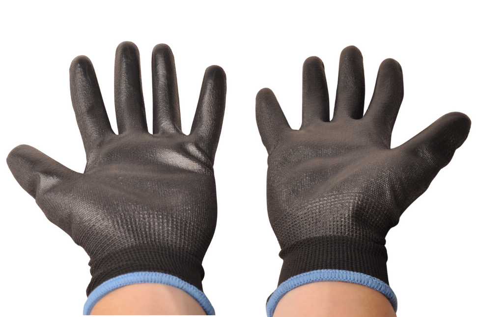Cantonal Set van 12 Griphandschoenen PU-flex met ventilerende rugzijde