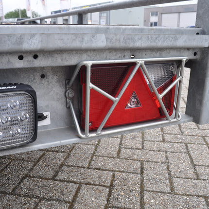 Cantonal Set van 2 aanhanger achterlicht beschermrekken met vrije driehoek - geschikt voor Multipoint verlichting