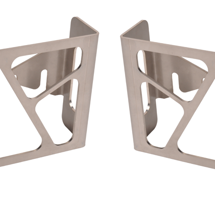 Cantonal Set van 2 aanhanger achterlicht beschermrekken Multipoint 5  - 245x140x65 mm - RVS