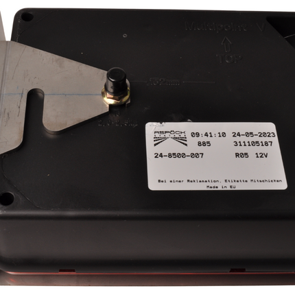Cantonal Set van 2 aanhanger achterlicht beschermrekken Multipoint 5  - 245x140x65 mm - RVS