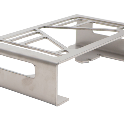 Cantonal Set van 2 beschermrekken Multiled 4 - 253x141x63,7 mm - met vrije driehoek - RVS materiaal