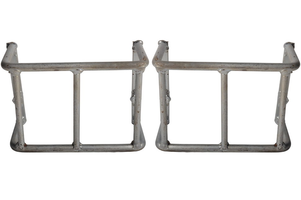 Cantonal Set van 2 beschermrekken voor achterlicht - staal - 140x110x70 mm