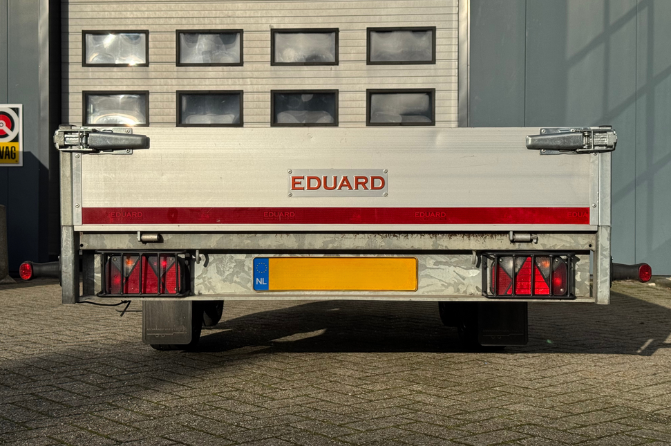 Cantonal Set van 2 zwarte stalen beschermrekken - 250x140x65 mm - geschikt voor grote achterlichten