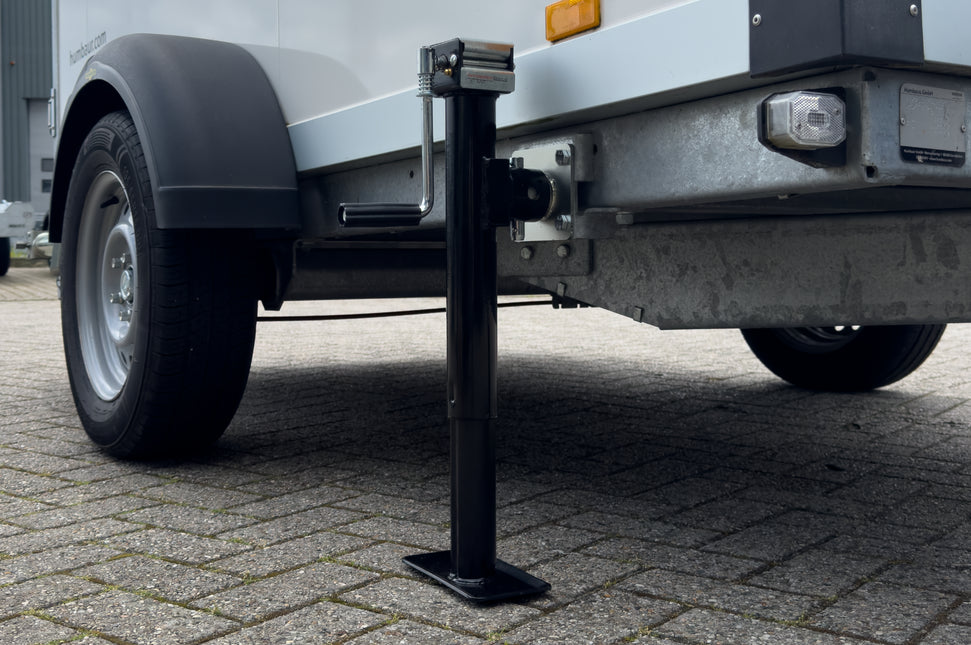 Cantonal Set van twee kantelbare en uitdraaibare steunpoten - 43-73  cm - 1000 kg - inclusief flens