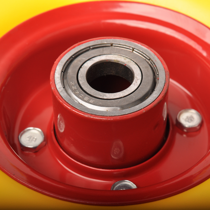 Cantonal Set van twee premium 3.00-4 steekwagenwielen - anti lek - naafdiameter: 20 mm - naaflengte: 75 mm