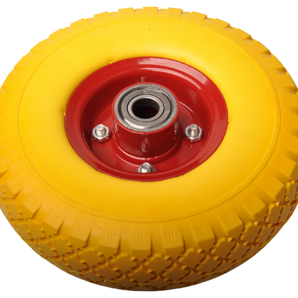 Cantonal Set van twee premium 3.00-4 steekwagenwielen - anti lek - naafdiameter: 20 mm - naaflengte: 75 mm