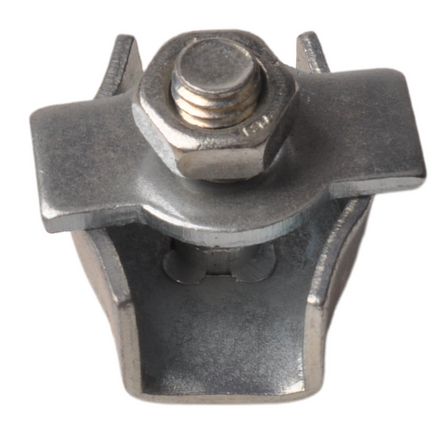 Cantonal Simplex klem  voor staaldraad (4 mm)