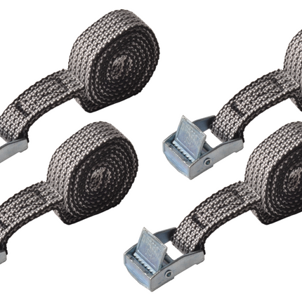 Cantonal Sjorband grijs 80x1,6 cm (150 kg) - set van 4 stuks