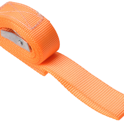 Cantonal Sjorband  oranje 195x2,5 cm (250 kg) 2-delig - set van 4 stuks