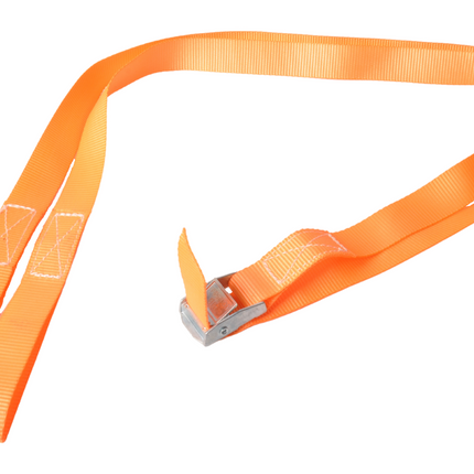 Cantonal Sjorband  oranje 195x2,5 cm (250 kg) 2-delig - set van 4 stuks