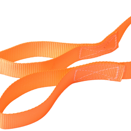 Cantonal Sjorband  oranje 195x2,5 cm (250 kg) 2-delig - set van 4 stuks