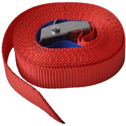 Cantonal Sjorband rood 300x2,5 cm (250 kg) - set van 4 stuks