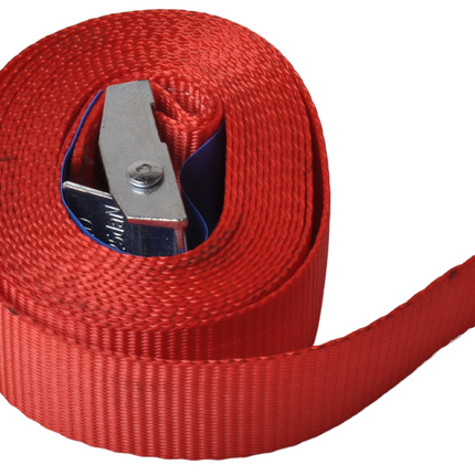 Cantonal Sjorband rood 300x2,5 cm (250 kg) - set van 4 stuks