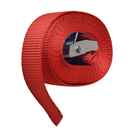 Cantonal Sjorband rood 300x2,5 cm (250 kg) - set van 4 stuks