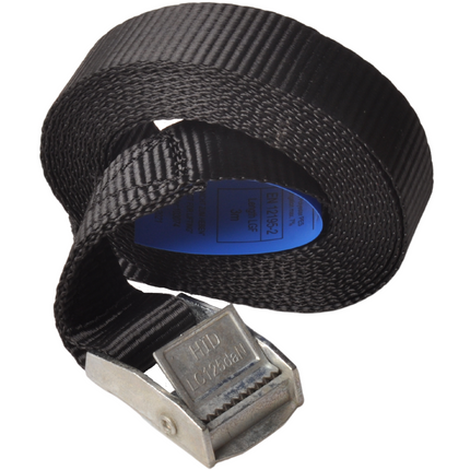 Cantonal Sjorband zwart 300x2,5 cm (250 kg) - set van 4 stuks