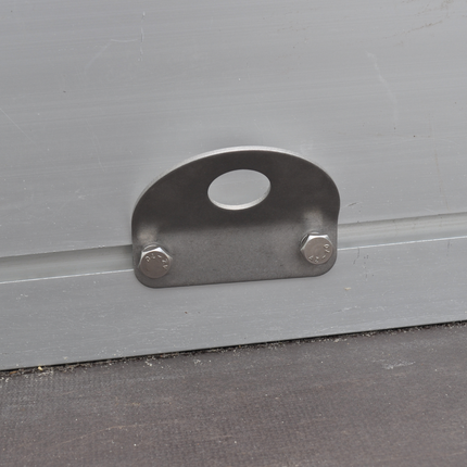 Cantonal Sjoroog 90x74 mm - inclusief tegenstuk 90x18x6 mm - geschikt voor Anssems aanhanger - set van 4 stuks