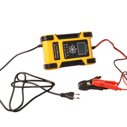 Cantonal Slimme acculader 12V/24V – 12A/6A – 7-traps laadproces