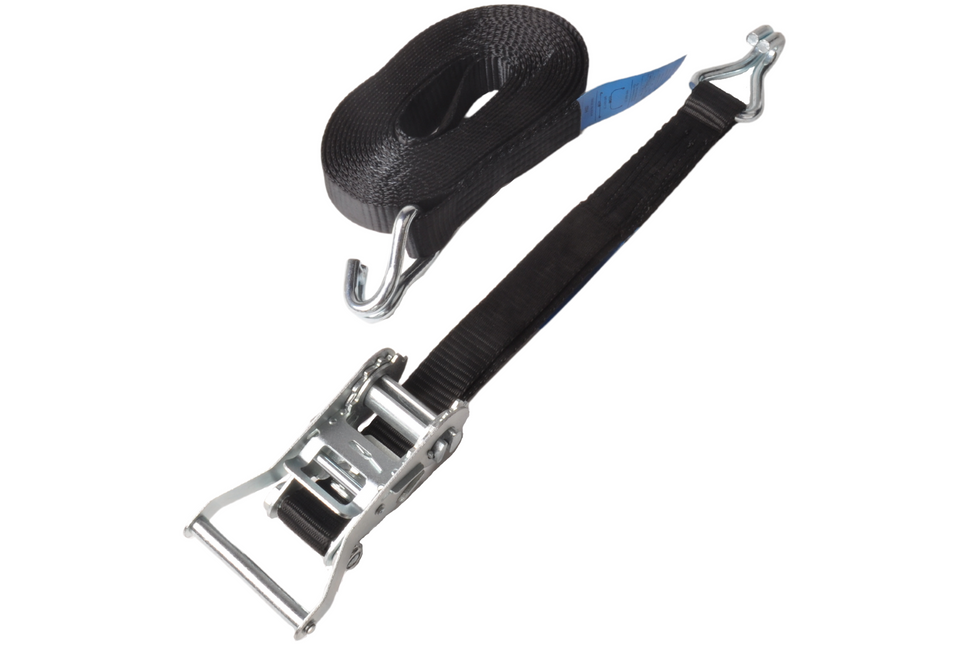 Cantonal Spanband - 600x3,5 cm - zwart - breekbelasting 3000 kg