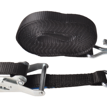 Cantonal Spanband - 600x3,5 cm - zwart - breekbelasting 3000 kg