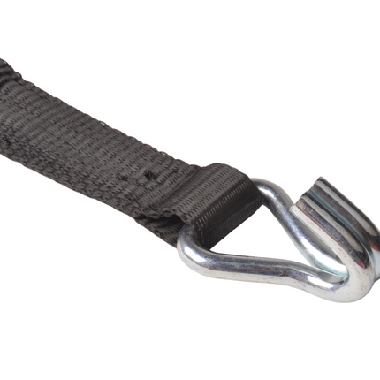 Cantonal Spanband - 600x3,5 cm - zwart - breekbelasting 3000 kg