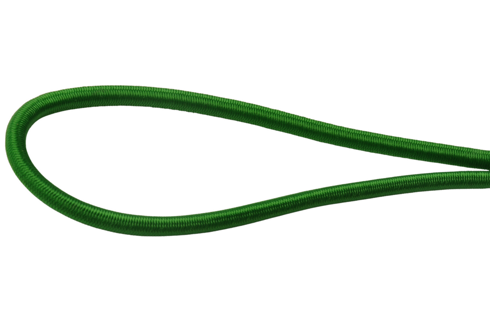 Cantonal Spanelastiek met haak (groen) 230 mm