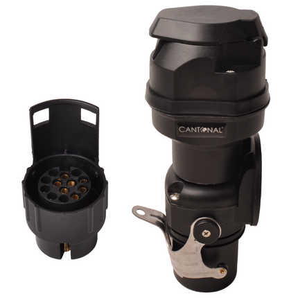 Cantonal Spanningsomvormer van 24V naar 12V - 15 polige N-doos naar 7/13 polige stekkerdoos