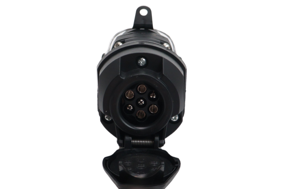 Cantonal Spanningsverlager van 24 naar 12 Volt - 15 polige N-doos naar 7 polige stekkerdoos