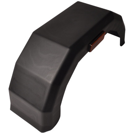 Cantonal Spatbord 10 inch - 610x150x250 mm - inclusief zijreflector