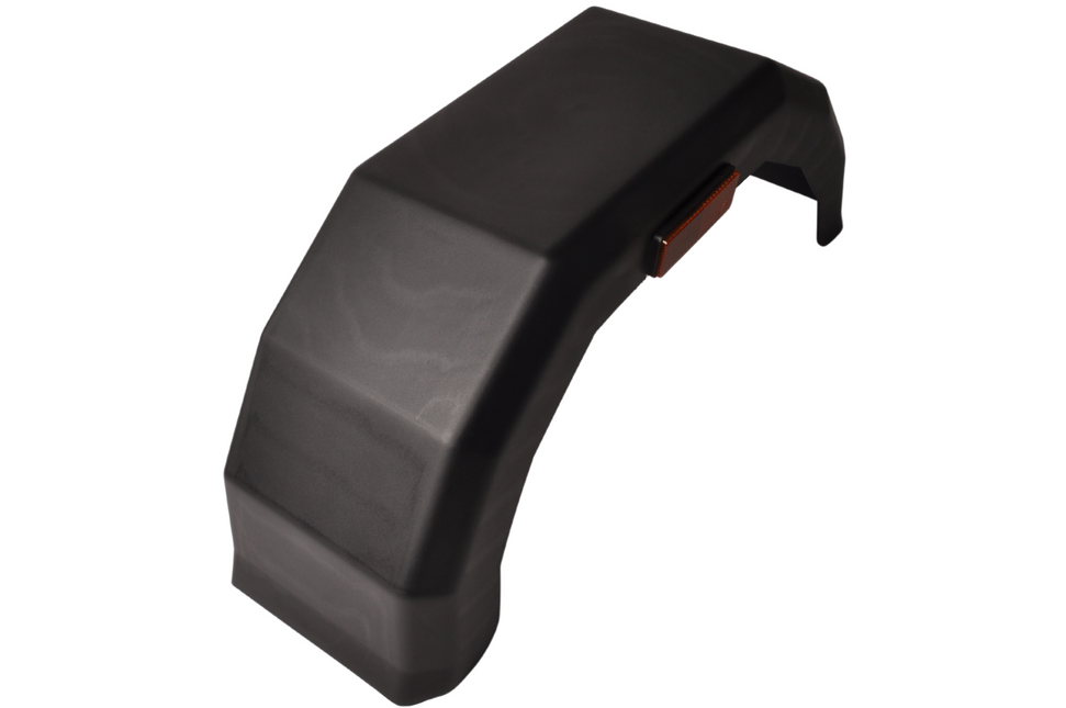 Cantonal Spatbord 10 inch - 610x150x250 mm - inclusief zijreflector