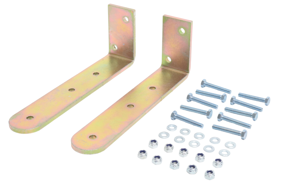 Cantonal Spatbordsteun set - 213x41x78 mm - inclusief bevestigingsmateriaal