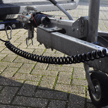 Cantonal Spiraalkabel aanhanger - 2x 13-polige stekkeraansluiting - 8 pins