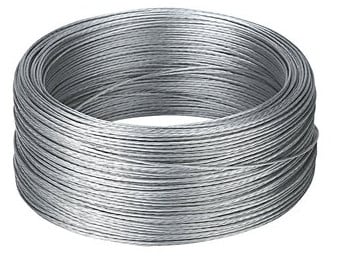 Cantonal Staalkabel 6 mm per strekkende meter