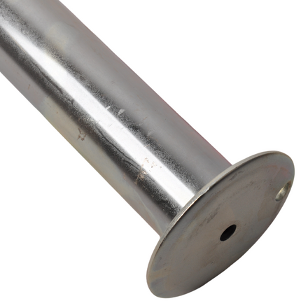 Cantonal Stalen steunpoot met handvat - 600 mm hoog - 48 mm buisdiameter