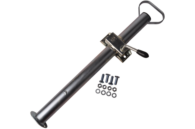 Cantonal Stalen steunpoot met klem - 48 mm