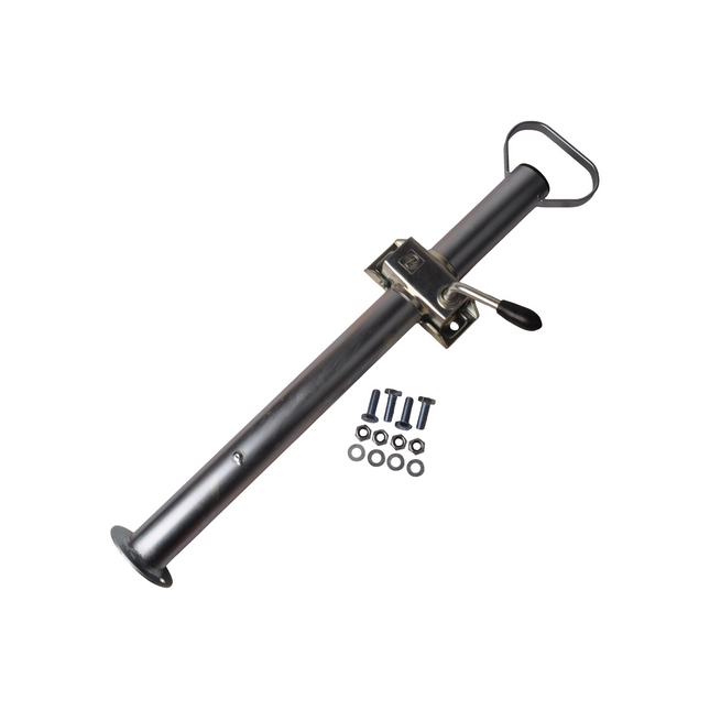 Cantonal Stalen steunpoot met klem - 48 mm