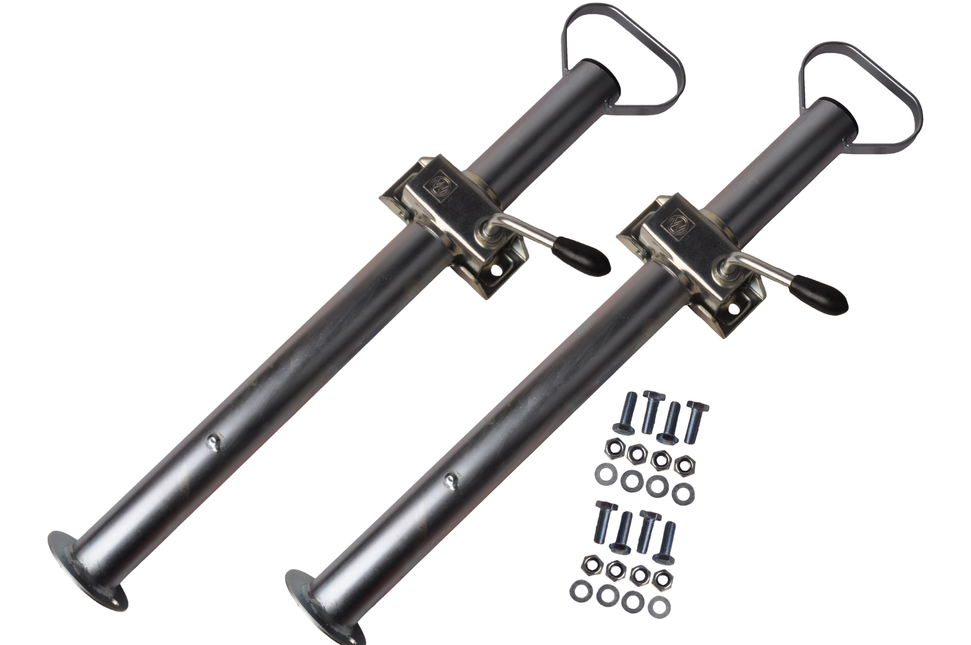Pro Plus Klem voor Neuswielen of Steunpoten 48 mm - met U-Beugel 60