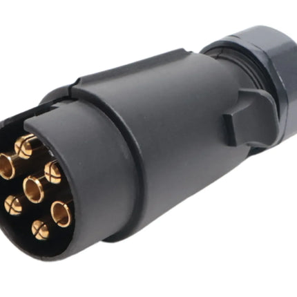 Cantonal Stekker 7 polige vlakstekker van kunststof