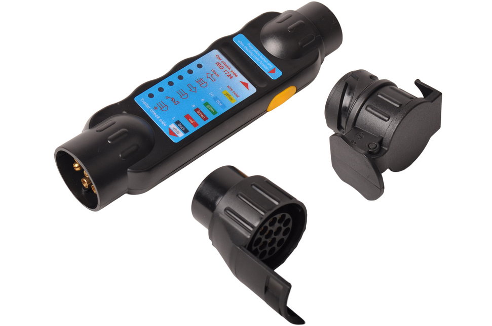 Cantonal Stekkertester 7/13 polig met 2 adapters