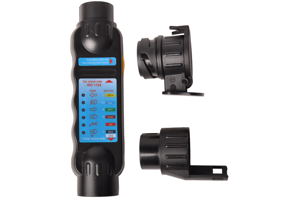 Cantonal Stekkertester 7/13 polig met 2 adapters