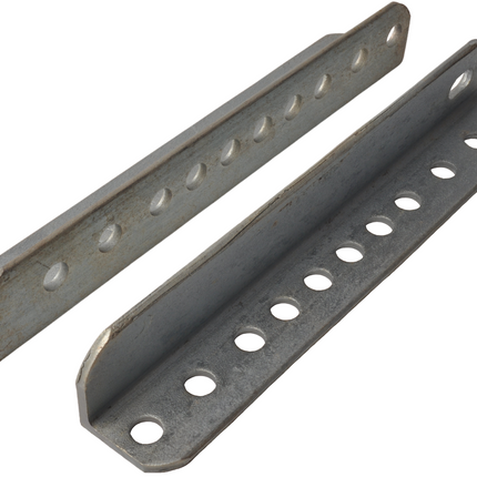 Cantonal Steunen voor kielrol lang 24,5 cm (per set)