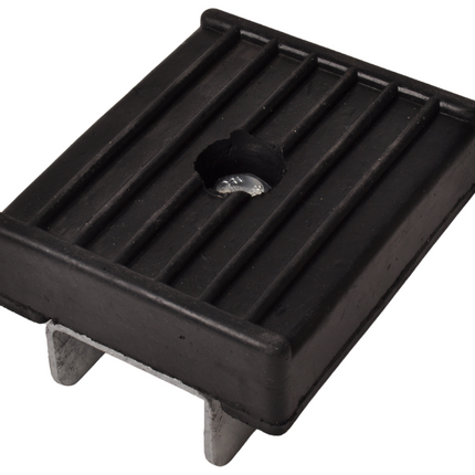 Cantonal Stootkussen op houder - 120x100x35 mm  - zwart