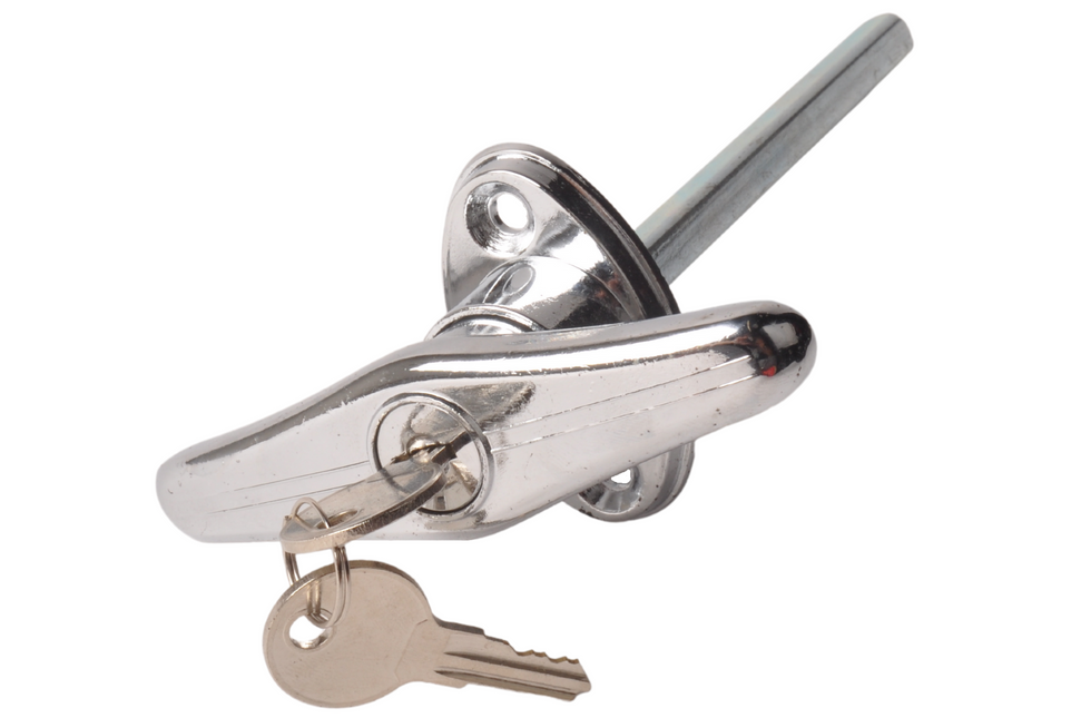 Cantonal T klink / deurgreep + 2 sleutels