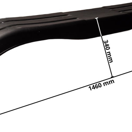 Cantonal Tandem spatbord – 1460x240x340 mm