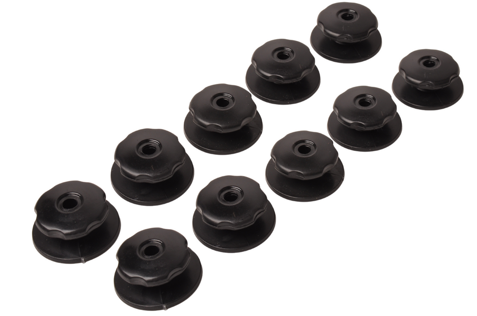 Cantonal Touwhaken inclusief schroeven - 10 stuks