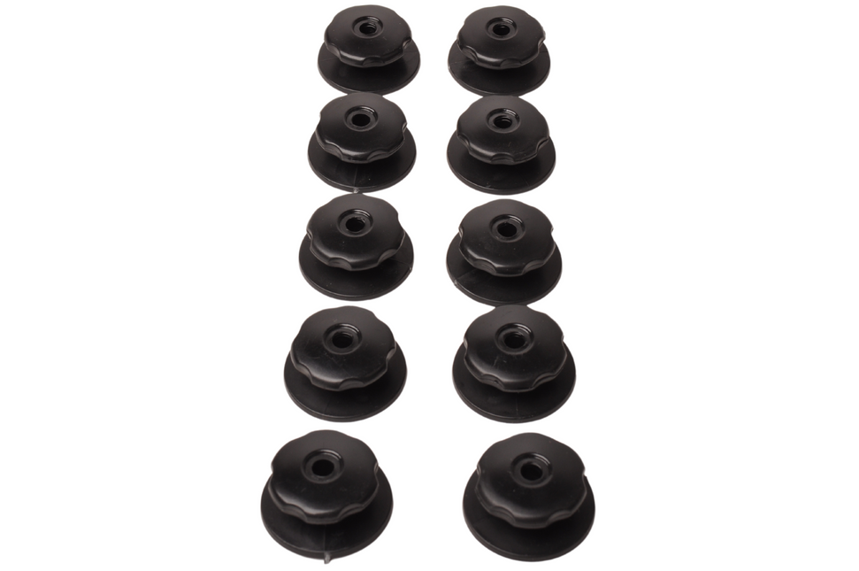 Cantonal Touwhaken inclusief schroeven - 10 stuks