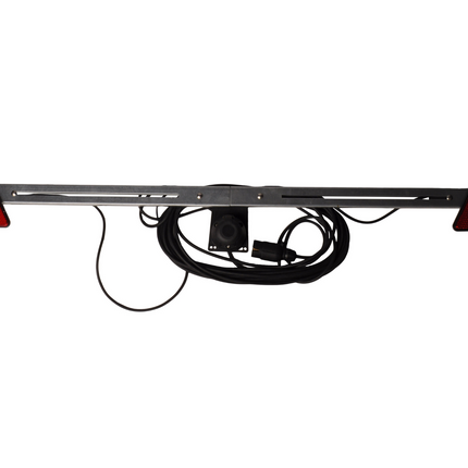 Cantonal Uitschuifbare lichtbalk van metaal - 140 > 200 cm - inclusief reflectoren - 7 polig