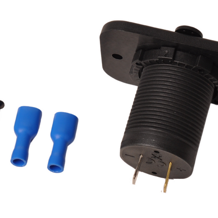 Cantonal USB inbouwdoos 12V/24V (tweevoudig)